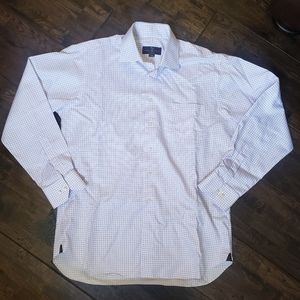 ROBERT TALBOTT MEN'S LONG SLEEVE DRESS SHIRT SIZE LARGE